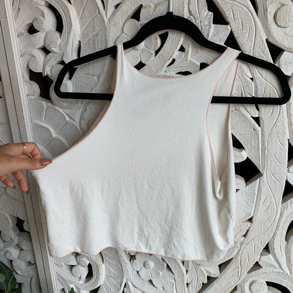 Suede Crop Top - Picture 2 of 3